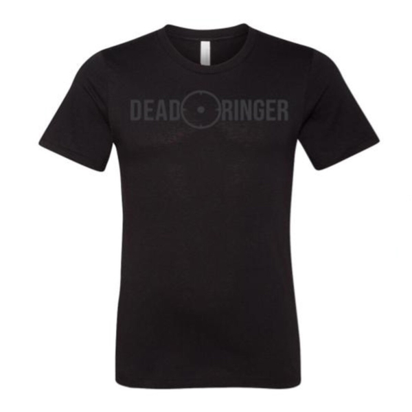 dead ringer logo black shirt