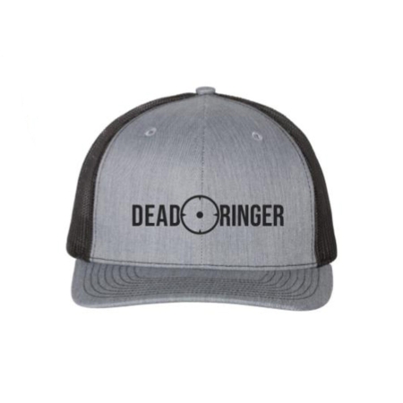 dead ringer logo grey black hat