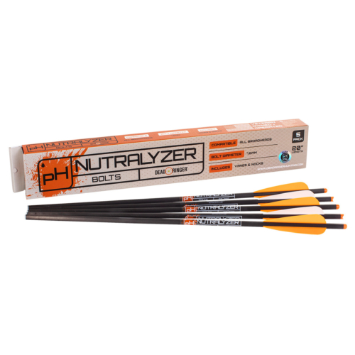20" Nutralyzer Crossbow Bolts - 5 Pack box